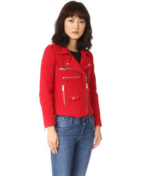 Женская темно-красная косуха от Anine Bing