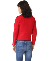 Женская темно-красная косуха от Anine Bing