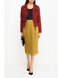 Женская темно-красная косуха от Oakwood