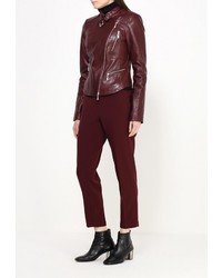 Женская темно-красная косуха от Steven-K