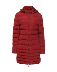Женская темно-красная куртка-пуховик от Adrixx