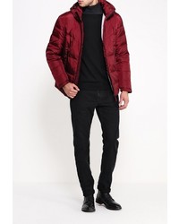Мужская темно-красная куртка-пуховик от Baon