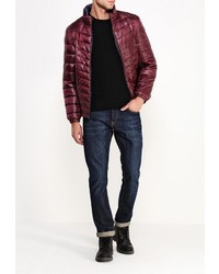 Мужская темно-красная куртка-пуховик от Baon