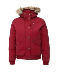 Женская темно-красная куртка-пуховик от Billabong