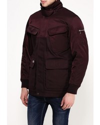 Мужская темно-красная куртка-пуховик от Lacoste