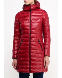 Женская темно-красная куртка-пуховик от Minority