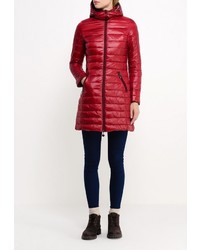 Женская темно-красная куртка-пуховик от Minority