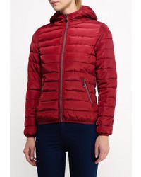 Женская темно-красная куртка-пуховик от Minority