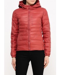 Женская темно-красная куртка-пуховик от Only