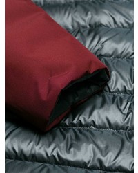 Мужская темно-красная куртка-пуховик от Prada