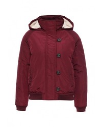 Женская темно-красная куртка-пуховик от SPRINGFIELD