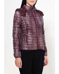 Женская темно-красная куртка-пуховик от Z-Design