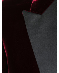 Женская темно-красная куртка от Saint Laurent