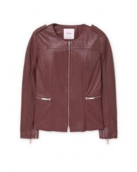 Женская темно-красная куртка от Mango