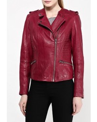 Женская темно-красная куртка от Naf Naf