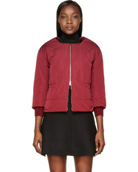Женская темно-красная куртка от Nina Ricci
