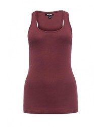 Женская темно-красная майка от Jennyfer