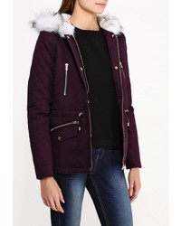 Женская темно-красная парка от Dorothy Perkins