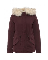 Женская темно-красная парка от Only