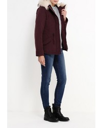 Женская темно-красная парка от Only