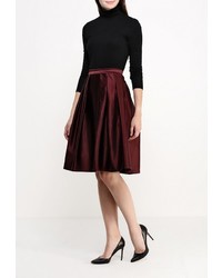 Темно-красная пышная юбка от Aurora Firenze