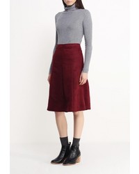 Темно-красная пышная юбка от Medicine