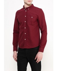 Мужская темно-красная рубашка с длинным рукавом от NATIVE YOUTH