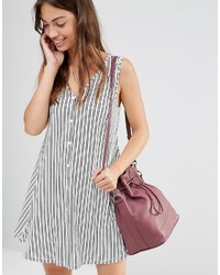 Темно-красная сумка-мешок от Matt & Nat