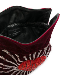 Темно-красная сумка-мешок от Les Petits Joueurs