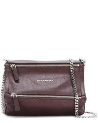Темно-красная сумка через плечо от Givenchy