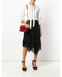 Женская темно-красная сумка от Dolce & Gabbana