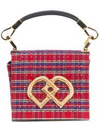 Женская темно-красная сумка от Dsquared2