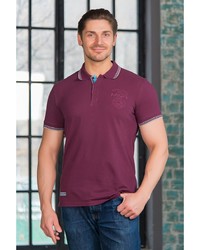 Мужская темно-красная футболка-поло от Begood