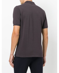 Мужская темно-красная футболка-поло от Eleventy