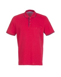 Мужская темно-красная футболка-поло от Pre End