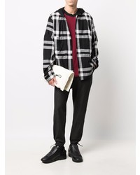 Мужская темно-красная футболка с круглым вырезом от Alchemy