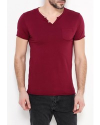 Мужская темно-красная футболка от Aarhon