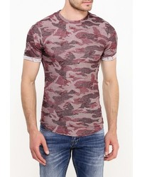 Мужская темно-красная футболка от Aarhon