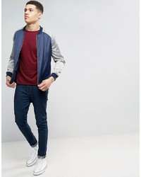 Мужская темно-красная футболка от Brave Soul