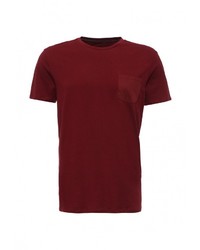 Мужская темно-красная футболка от Burton Menswear London