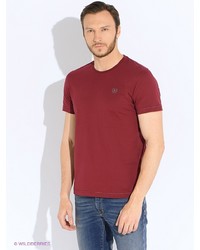 Мужская темно-красная футболка от Dasmann