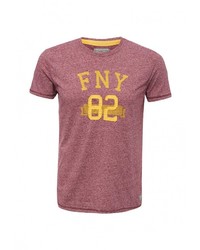 Мужская темно-красная футболка от Frank NY