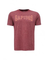 Мужская темно-красная футболка от Gap