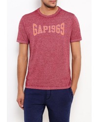 Мужская темно-красная футболка от Gap