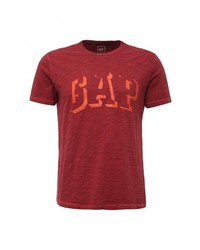 Мужская темно-красная футболка от Gap
