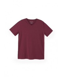 Мужская темно-красная футболка от Mango Man