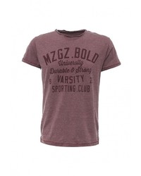 Мужская темно-красная футболка от Mezaguz