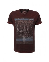 Мужская темно-красная футболка от Mezaguz