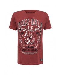 Мужская темно-красная футболка от Mezaguz