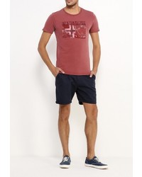 Мужская темно-красная футболка от Napapijri